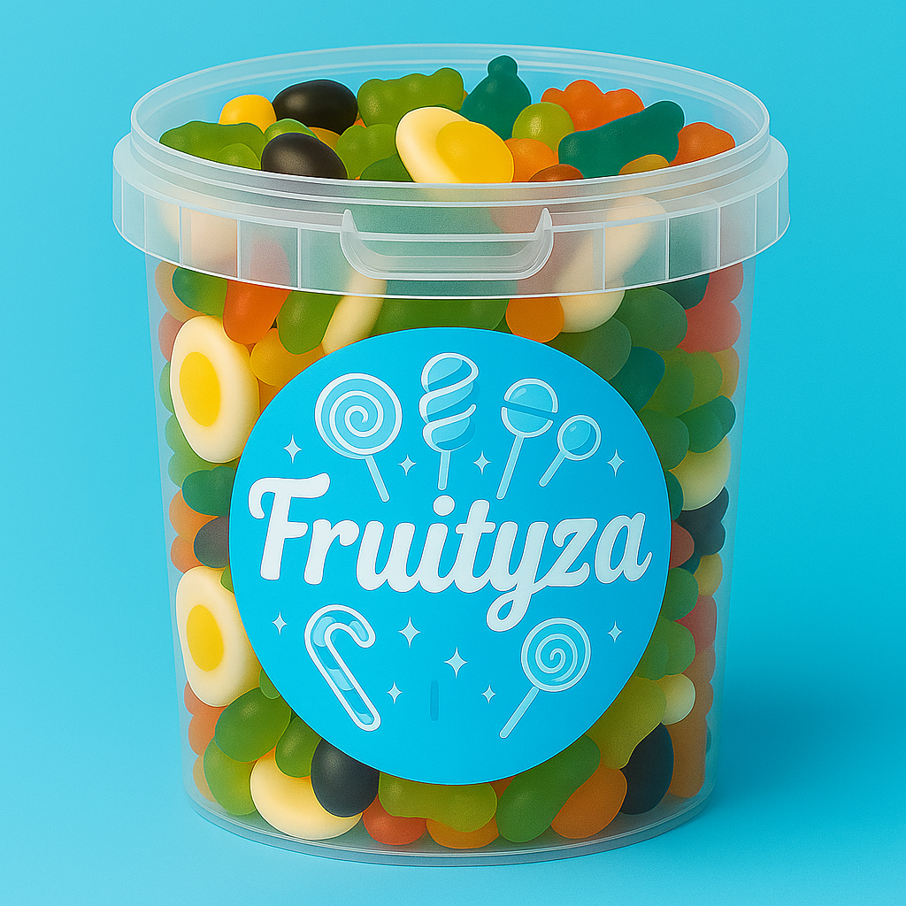 Seau de bonbon XXL Fruityza